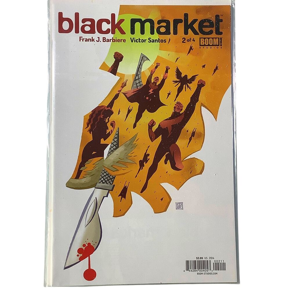 BLACK MARKET #2 (OF 4), Aug 2014, Boom! Studios, W- F.J. Barbiere, A- V. Santos